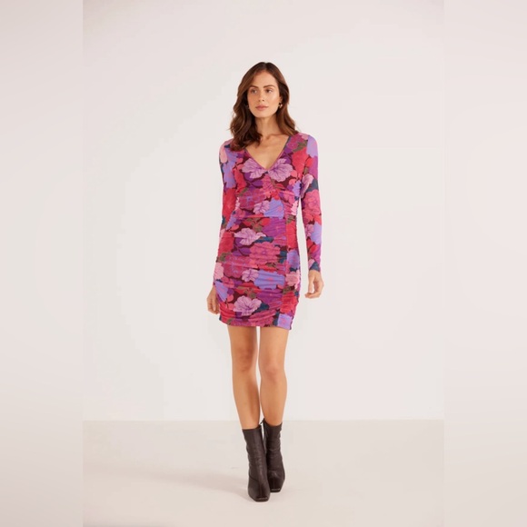 MINKPINK Lexie Mesh Mini Dress - Picture 2 of 11